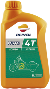 REPSOL MOTO V-TWIN 4T 20W50 1L